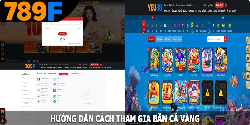Hướng dẫn cách tham gia bắn cá vàng đơn giản, hiệu quả